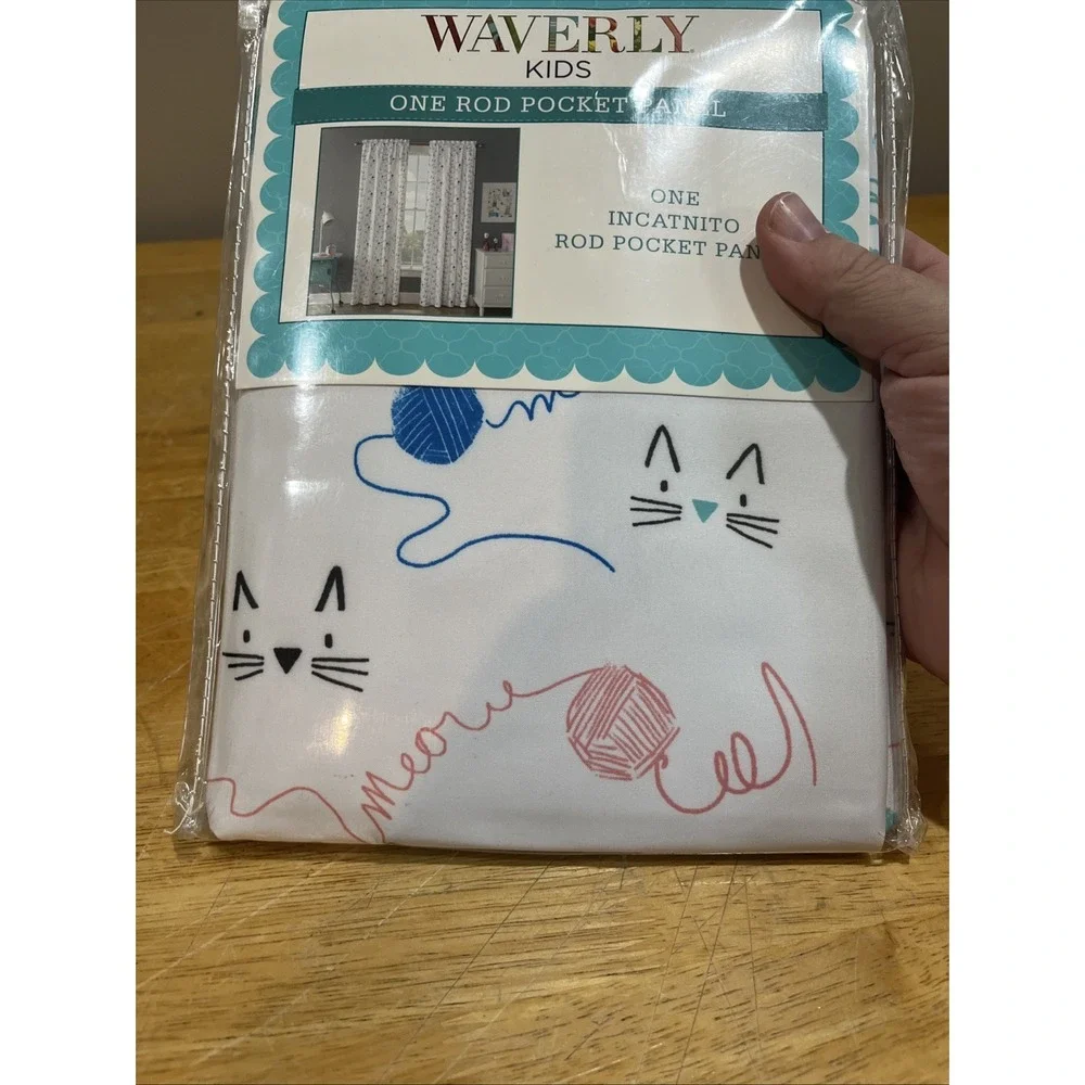 Waverly‎ Kids Unisex Girls/Boys Incatnito Blackout Window Curtain 42X63 Set of 2